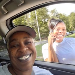 Heavenly Rides Transportation Service - Another happy customer. We greet them and leave them with a smile