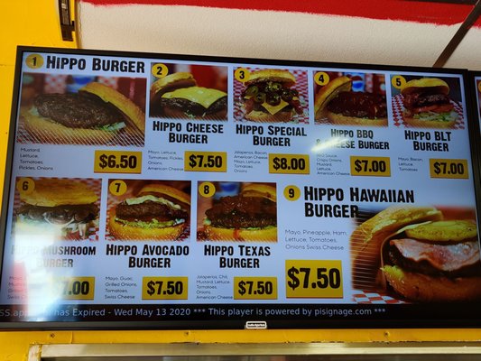 Menu photo 6 Hippo Burgers Houston, TX