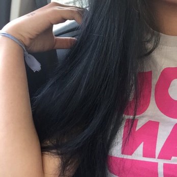 Nielle Styles - After my second session, she dyed me to a blue. I asked for an ashy balayage - Hair Stylists Near Me - San Mateo, California