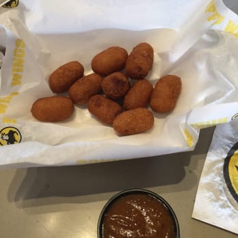 Buffalo Wild Wings - Mini-corn dogs. Horrible. - Sports Bars Near Me - Pinellas Park, Florida
