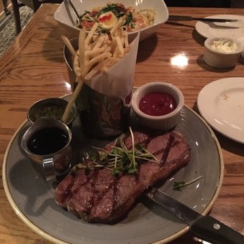 Lancelot Restaurant - Steak frites with green salsa - Steakhouses Near Me - Vail, Colorado Lancelot Restaurant - Steak frites with green salsa - Steakhouses Near Me - Vail, Colorado