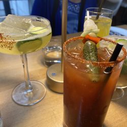Plantain Cartel - Spicy caesar, cucumber margarita, tamarind mojito