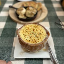 Mason Jar - Excellent French Onion Soup!
