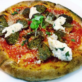 Crossroads Kitchen - Spicy Sausage Pizza - Vegan Near Me - Los Angeles, California
