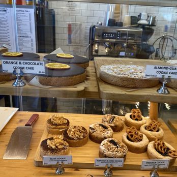 OBRA HandBakery - Half of pastry display - Latin American Near Me - Long Beach, California OBRA HandBakery - Half of pastry display - Latin American Near Me - Long Beach, California