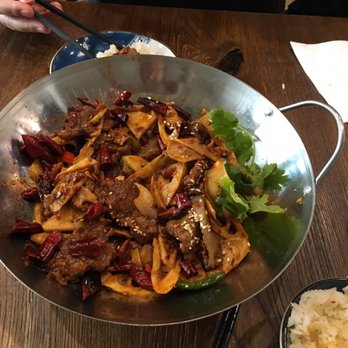 Bamboo Village BBQ - spicy beef hot pot yum - Chinese Near Me - Melbourne, VIC