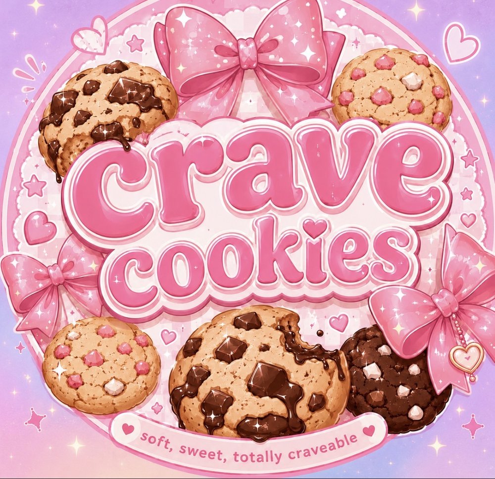 Crave Cookies Logo