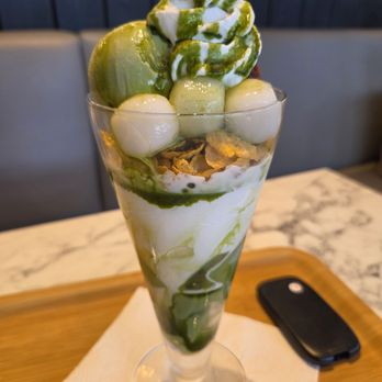 Nana's Green Tea - Matcha mochi parfait - Cafes Near Me - Pasadena, California Nana's Green Tea - Matcha mochi parfait - Cafes Near Me - Pasadena, California