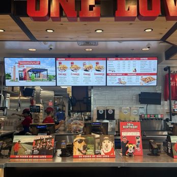 Raising Cane's Chicken Fingers - Front - Fast Food Near Me - Alhambra, California Raising Cane's Chicken Fingers - Front - Fast Food Near Me - Alhambra, California
