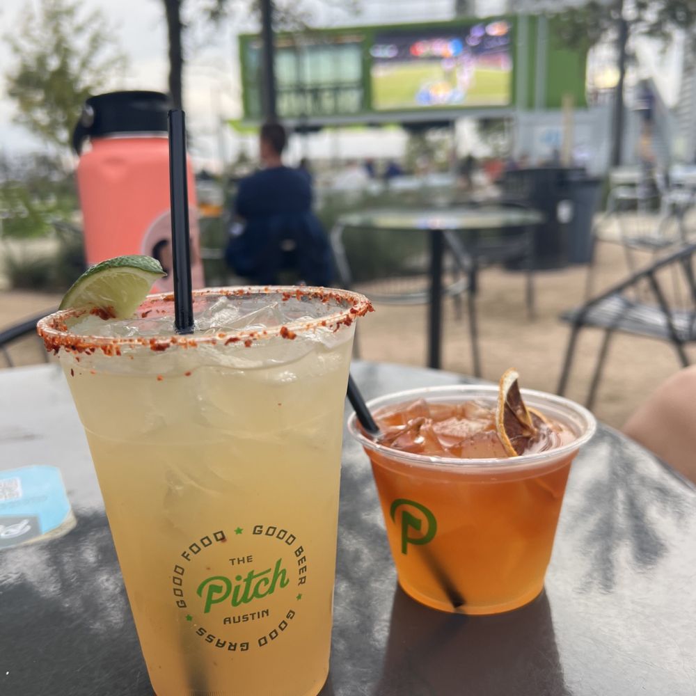 The Pitch - Yellow card margarita and gold keeper. Both 10/10 - Coffee & Tea Near Me - Austin, Texas The Pitch - Yellow card margarita and gold keeper. Both 10/10 - Coffee & Tea Near Me - Austin, Texas