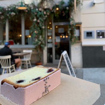 maman - White Chocolate Blueberry Lavender Loaf Cake - Coffee & Tea Near Me - New York, New York maman - White Chocolate Blueberry Lavender Loaf Cake - Coffee & Tea Near Me - New York, New York