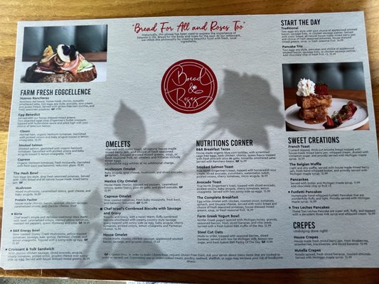 Menu photo 3 Bread & Roses Shelby Township, MI Menu photo 3 Bread & Roses Shelby Township, MI