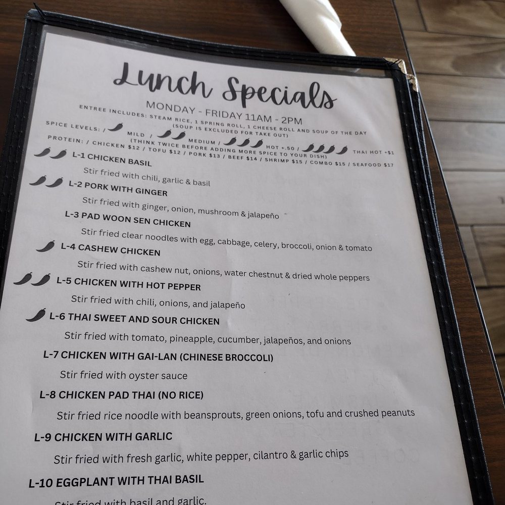 Thai Cafe - Lunch menu - Thai Near Me - San Antonio, Texas Thai Cafe - Lunch menu - Thai Near Me - San Antonio, Texas