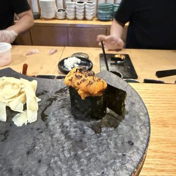 Shiki Omakase - Uni with truffle shavings - Sushi Bars Near Me - New York, New York Shiki Omakase - Uni with truffle shavings - Sushi Bars Near Me - New York, New York