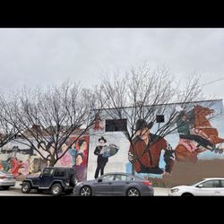 Pilsen Art Walk - West side of Wood Street, south of 18th St, Pilsen, Chicago