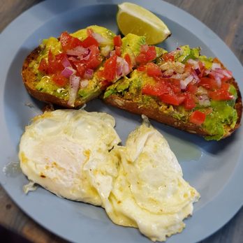 Keys Coffee - Avocado toast & eggs over easy - Coffee & Tea Near Me - Key West, Florida Keys Coffee - Avocado toast & eggs over easy - Coffee & Tea Near Me - Key West, Florida