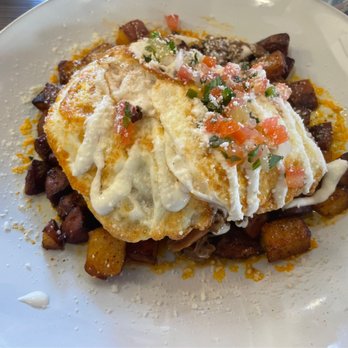 Red Maple - Papas con chorizo. I subbed chorizo for brisket. - Cafes Near Me - Los Angeles, California Red Maple - Papas con chorizo. I subbed chorizo for brisket. - Cafes Near Me - Los Angeles, California