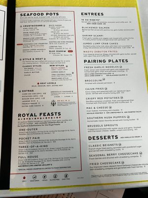 Menu photo 6 Chasin' Tails: Seafood that Celebrates! Falls Church, VA