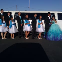 A Touch Of Class Limousine - My neices quince! Happy happy girl