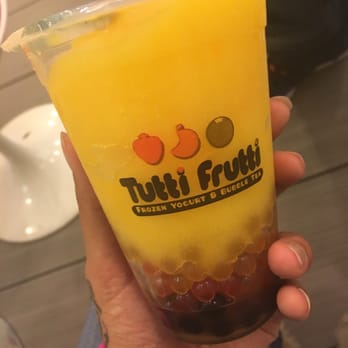Tutti Frutti - Passion fruit slush - Coffee & Tea Near Me - North Attleborough, Massachusetts