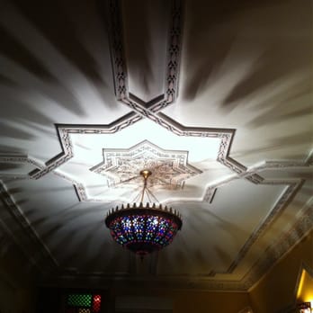 L'Olivier du Maroc - Ceiling of the dining room - Moroccan Near Me - Soisy-sur-Seine, 91
