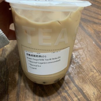 Cube Tea Studio - Brown Sugar Milk Tea w/ Boba - Bubble Tea Near Me - St. Louis, Missouri