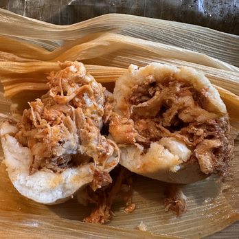 Tamale Boy - Norteo Tinga De Pollo (GF) $5.25: some flavor with the pollo, but bland and not enough masa. - Mexican Near Me - Happy Valley, Oregon Tamale Boy - Norteo Tinga De Pollo (GF) $5.25: some flavor with the pollo, but bland and not enough masa. - Mexican Near Me - Happy Valley, Oregon