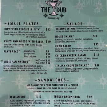 The Dub - Eats! - Sports Bars Near Me - Kansas City, Missouri The Dub - Eats! - Sports Bars Near Me - Kansas City, Missouri