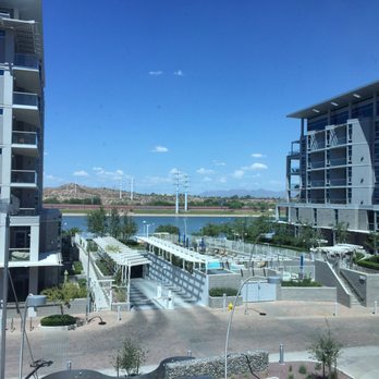 AC Hotel Phoenix Tempe/Downtown - Nice lake view from our room - Hotels Near Me - Tempe, Arizona