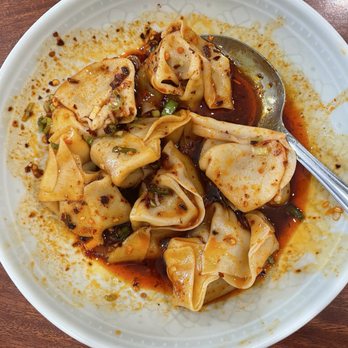 Mr Noodle - D6. Wonton In Chili Oil 8 Pieces - Noodles Near Me - Corona, California