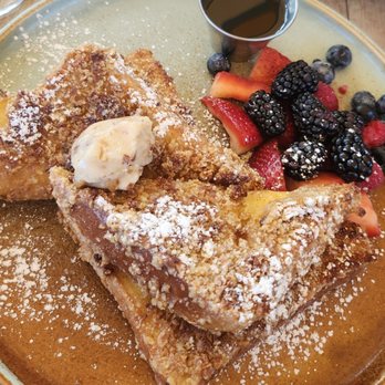 Driftwood Kitchen - Granola Crusted French Toast - Seafood Near Me - Laguna Beach, California Driftwood Kitchen - Granola Crusted French Toast - Seafood Near Me - Laguna Beach, California