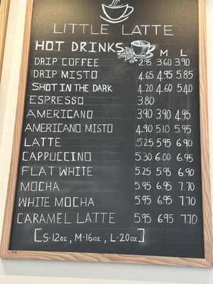 Menu photo 5 Little Latte Cafe Downtown Victoria, BC Menu photo 5 Little Latte Cafe Downtown Victoria, BC