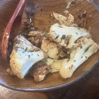Spinning Bones - Rotisserie Cauliflower - New American Near Me - Alameda, California Spinning Bones - Rotisserie Cauliflower - New American Near Me - Alameda, California