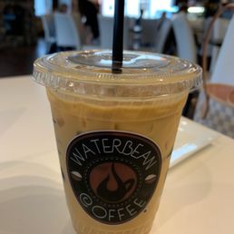 Oat milk iced latte Oat milk iced latte