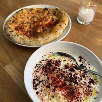 Rolo's - Calabrian chili polenta bread + stracciatella cheese - Sandwiches Near Me - Ridgewood, New York Rolo's - Calabrian chili polenta bread + stracciatella cheese - Sandwiches Near Me - Ridgewood, New York