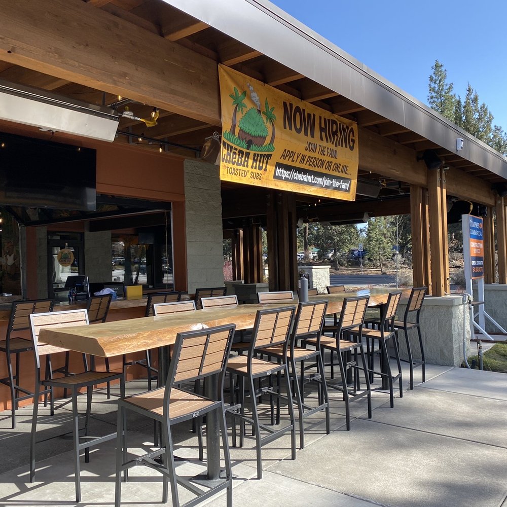 Cheba Hut Toasted Subs - Nice patio area for warm weather seating - Sandwiches Near Me - Bend, Oregon Cheba Hut Toasted Subs - Nice patio area for warm weather seating - Sandwiches Near Me - Bend, Oregon