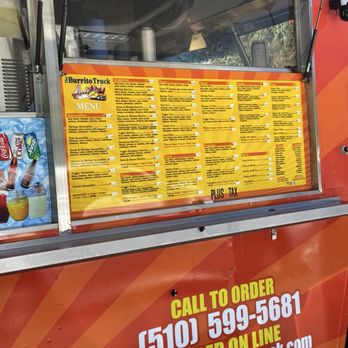 The Burrito Truck - Menu - Food Trucks Near Me - Oakland, California The Burrito Truck - Menu - Food Trucks Near Me - Oakland, California