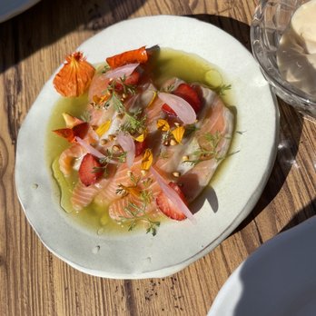 Snail Bar - The salmon crudo blew us away - Wine Bars Near Me - Oakland, California