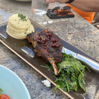 GRANVILLE - 12 oz. Thick Cut Pork Chop Plate - New American Near Me - Pasadena, California GRANVILLE - 12 oz. Thick Cut Pork Chop Plate - New American Near Me - Pasadena, California