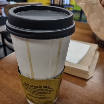 Solar Roast Coffee - Drips running down cup - Coffee Roasteries Near Me - Pueblo West, Colorado Solar Roast Coffee - Drips running down cup - Coffee Roasteries Near Me - Pueblo West, Colorado