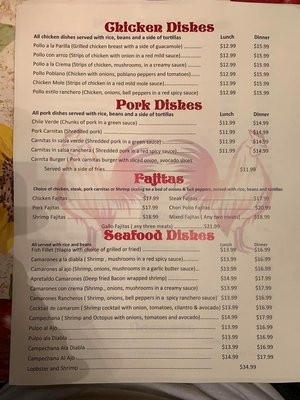 Menu photo 6 Los Gallos Mexican Restaurant Fallon, NV Menu photo 6 Los Gallos Mexican Restaurant Fallon, NV