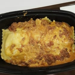 PeGast - Ravioles aux 3 fromages sauce viande hachée et paprika miam!