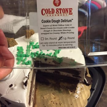 Cold Stone Creamery - Wrong cake! We even asked to make sure it would be the right cake!! - Ice Cream & Frozen Yogurt Near Me - Raleigh, North Carolina