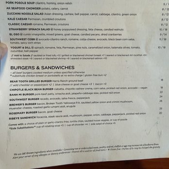 Bear Tooth Grill - Mexican Near Me - Anchorage, Alaska