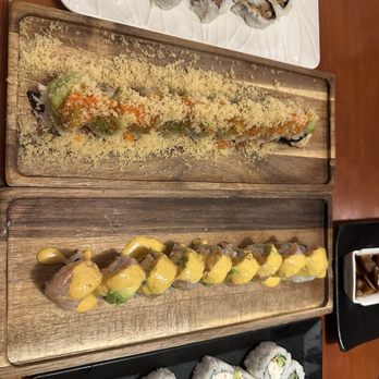 Haku Sushi - California roll add cucumber. Big in Japan. Spicy tuna roll. Caterpillar add crunch. - Japanese Near Me - Santa Rosa, California Haku Sushi - California roll add cucumber. Big in Japan. Spicy tuna roll. Caterpillar add crunch. - Japanese Near Me - Santa Rosa, California