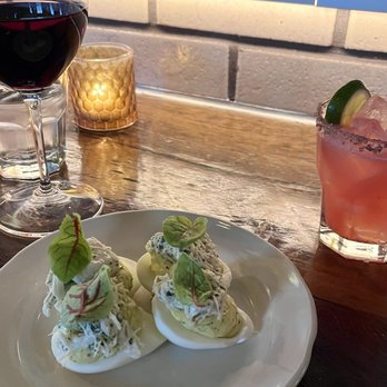 St. Anselm - Blue crab deviled eggs- tasty - Steakhouses Near Me - Washington, DC, District of Columbia