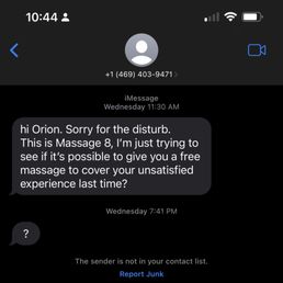 Business reaching out