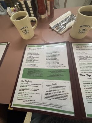 Menu photo 2 Wren's Cafe Vacaville, CA Menu photo 2 Wren's Cafe Vacaville, CA