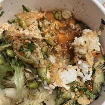 Uroko Poke - Food drowning in sauce - Poke Near Me - Tustin, California Uroko Poke - Food drowning in sauce - Poke Near Me - Tustin, California