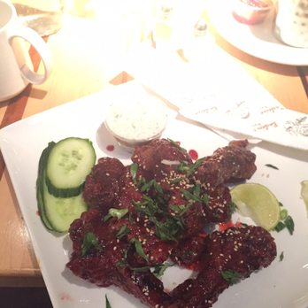 Root Down DIA - Chipotle cranberry duck wings. So good - New American Near Me - Denver, Colorado